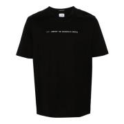 T-Shirts C.p. Company , Black , Heren