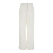 Wide Trousers Dunst , White , Dames