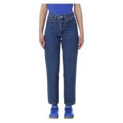 Straight Jeans A.p.c. , Blue , Dames