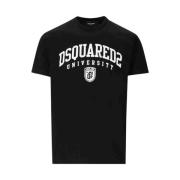 T-Shirts Dsquared2 , Black , Heren