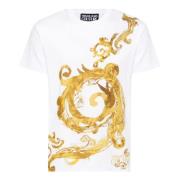 t-shirts wit Versace Jeans Couture , White , Heren