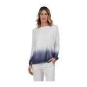 Lange Mouw Ombre Zeemansshirt Gran Sasso , Multicolor , Dames