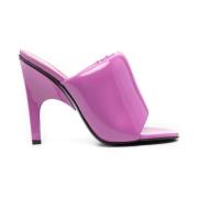 Heeled Mules The Attico , Pink , Dames