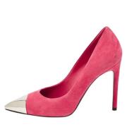 Pre-owned Suede heels Louis Vuitton Vintage , Pink , Dames