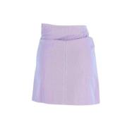 Pre-owned Cotton bottoms Acne Studios Pre-owned , Purple , Dames