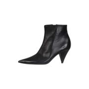 Pre-owned Leather boots Celine Vintage , Black , Dames