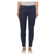 Slim-fit Trousers Dondup , Blue , Dames