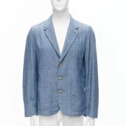 Pre-owned Cotton outerwear Maison Margiela Pre-owned , Blue , Heren