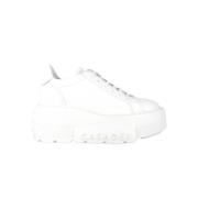 Witte Leren Nexus Sneakers Casadei , White , Dames