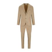 Single Breasted Suits Manuel Ritz , Beige , Heren