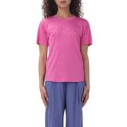 Fuchsia T-shirts en Polos Emporio Armani , Pink , Dames