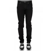 Slim-fit Stretch Destroyed Jeans Givenchy , Black , Heren