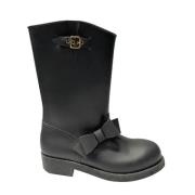 Pre-owned Rubber boots Valentino Vintage , Black , Dames