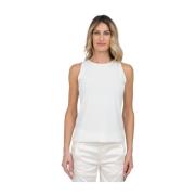 Sleeveless Tops Max Mara , White , Dames