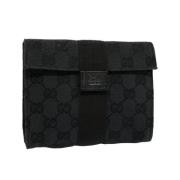 Pre-owned Canvas gucci-bags Gucci Vintage , Black , Dames