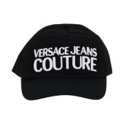 Elegante Hoed Accessoires Versace Jeans Couture , Black , Heren