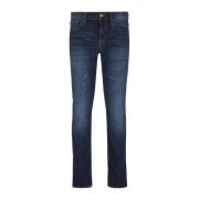 Slim-fit Trousers Armani Exchange , Blue , Heren