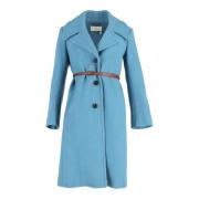 Pre-owned Cotton outerwear Chloé Pre-owned , Blue , Dames