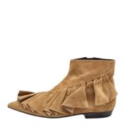 Pre-owned Suede boots JW Anderson Pre-owned , Brown , Dames