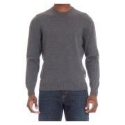 Round-neck Knitwear Drumohr , Gray , Heren