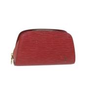 Pre-owned Leather louis-vuitton-bags Louis Vuitton Vintage , Red , Dam...