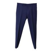 Pre-owned Wool bottoms Gucci Vintage , Blue , Heren