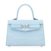 Handbags Versace , Blue , Dames