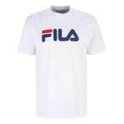 Iconisch Logo T-shirt - Wit Fila , White , Dames