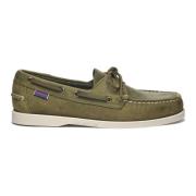 Loafers Sebago , Green , Heren