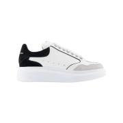 Leather sneakers Alexander McQueen , White , Dames