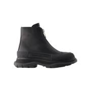Leather boots Alexander McQueen , Black , Dames