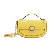 Cross Body Bags Furla , Yellow , Dames