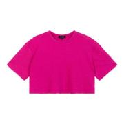 Clara Fuchsia T-shirt Refined Department , Pink , Dames