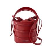 Leather handbags Alexander McQueen , Red , Dames