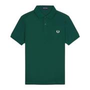 Slim Fit Plain Polo Ivy Fred Perry , Green , Heren