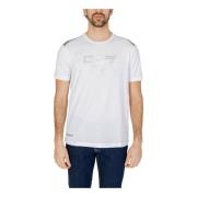 T-Shirts Emporio Armani EA7 , White , Heren