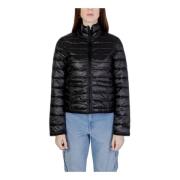 Down Jackets Only , Black , Dames