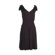 Pre-owned Acetate dresses Prada Vintage , Black , Dames