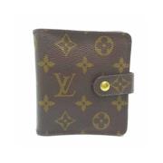Pre-owned Cotton wallets Louis Vuitton Vintage , Brown , Dames
