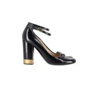 Pre-owned Leather heels Chloé Pre-owned , Black , Dames
