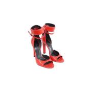 Pre-owned Leather sandals Alexander Wang Pre-owned , Red , Dames