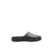 Rubberen slides Moschino , Black , Heren