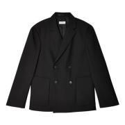 Blazers Dries Van Noten , Black , Heren