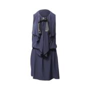 Pre-owned Silk dresses Marni Pre-owned , Blue , Dames