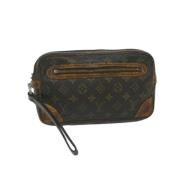 Pre-owned Canvas louis-vuitton-bags Louis Vuitton Vintage , Brown , Da...