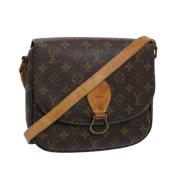 Pre-owned Canvas louis-vuitton-bags Louis Vuitton Vintage , Brown , Da...