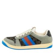 Pre-owned Canvas sneakers Gucci Vintage , Multicolor , Heren