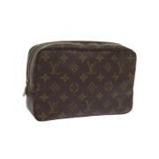 Pre-owned Canvas louis-vuitton-bags Louis Vuitton Vintage , Brown , Da...