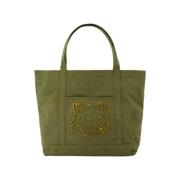 Pre-owned Cotton totes Maison Margiela Pre-owned , Green , Dames