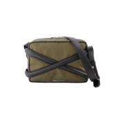 Pre-owned Nylon shoulder-bags Alexander McQueen Pre-owned , Green , He...